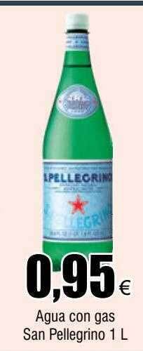 FROIZ Agua con gas san pellegrino oferta