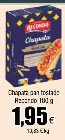 FROIZ Chapata pan tostado recondo oferta