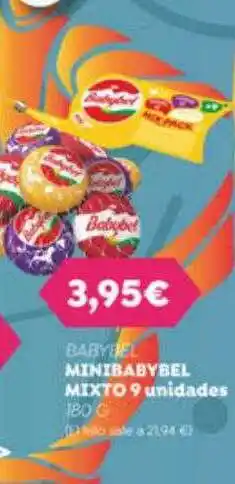 FROIZ Babybel minibabybel mixto 9 unidades oferta
