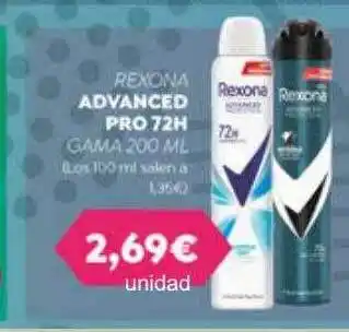 FROIZ Rexona advanced pro 72h oferta