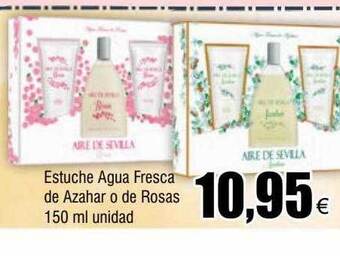 FROIZ Estuche agua fresca de azahar o de rosas oferta