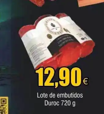 FROIZ Lote de embutidos duroc oferta