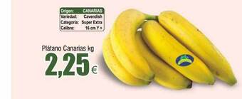 FROIZ Plátano canarias oferta