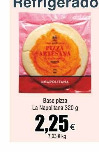 FROIZ Base pizza la napolitana oferta