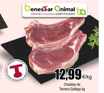 FROIZ Chuletas de ternera gallega oferta