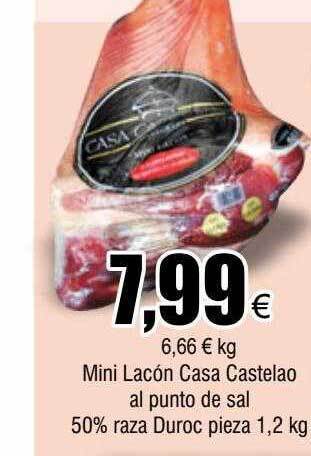 FROIZ Mini lacón casa castelao al punto de sal 50% raza duroc oferta