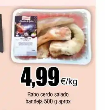 FROIZ Rabo cerdo salado oferta