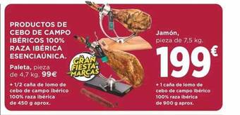 Supercor Productos de cebo de campo ibéricos 100% raza ibérica esenciaúnica oferta