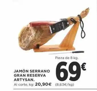 Supercor Jamón serrano gran reserva artysan oferta