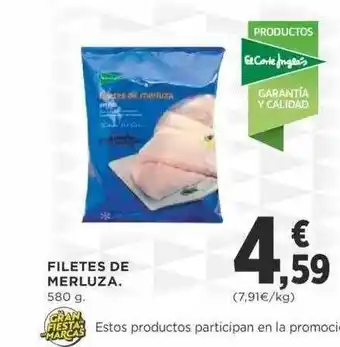 Supercor Filetes de merluza oferta