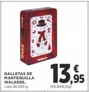 Supercor Galletas de mantequilla walkers oferta