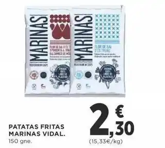 Patatas fritas marinas vidal
