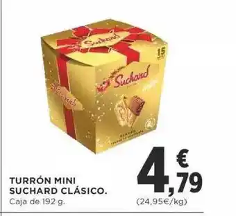 Supercor Turrón mini suchard clásico oferta