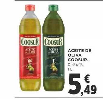 Supercor Aceite de oliva coosur oferta