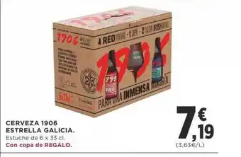 Supercor Cerveza 1906 estremma galicia estuche de oferta