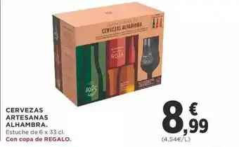Supercor Cervezas artesanas alhambra oferta