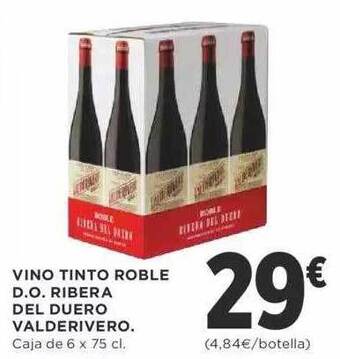 Supercor Vino tinto roble d.o. ribera del duero valderivero oferta