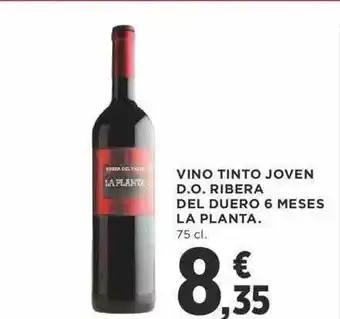 Supercor Vino tinto joven d.o. ribera del duero 6 meses la planta oferta