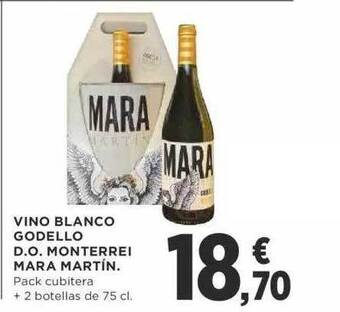 Supercor Vino blanco godello d.o. monterrei mara martín oferta