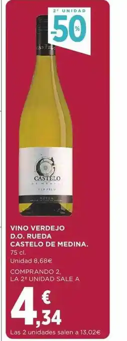 Supercor Vino verdejo d.o. rueda castelo de medina. oferta