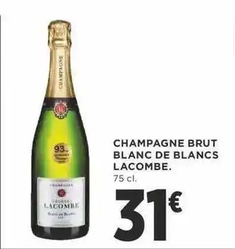 Supercor Champagne brut blanc de blancs lacombe. oferta