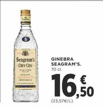 Supercor Ginebra seagram's oferta