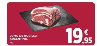 Supercor Lomo de novillo argentino oferta