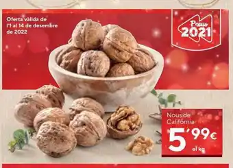Caprabo Nous de califòrnia oferta