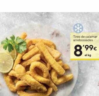 Caprabo Tires de calamar arrebossades oferta