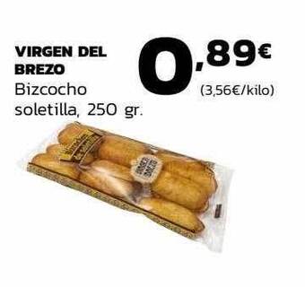 Supermercados Lupa Virgen del brezo bizocho soletilla oferta