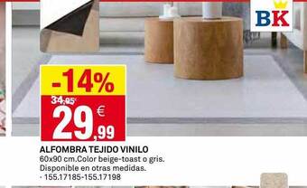 Bricoking Alfombra tejido vinilo oferta