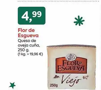 Flor de esgueva queso de oveja cuña