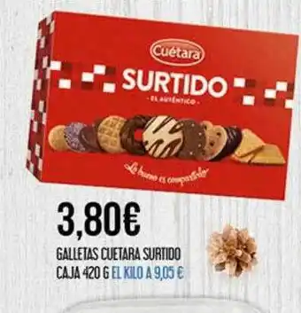 Claudio Galletas cuetara surtido caja oferta