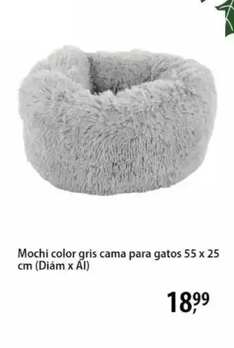 Zooplus Mochi color gris cama para gatos 55 x 25 cm oferta