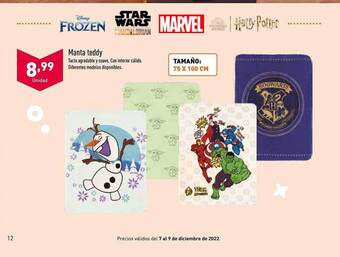 ALDI Manta teddy oferta