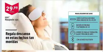 ALDI Quigg masajeador ojos oferta