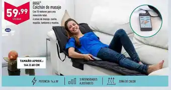 ALDI Quigg colchón de masaje oferta