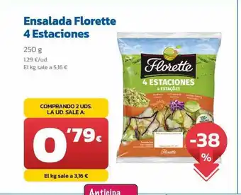 AhorraMas Ensalada florette 4 estaciones oferta