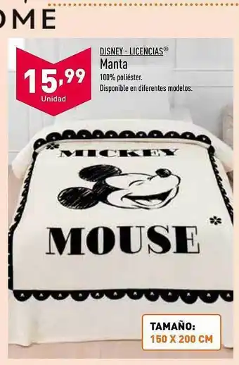 ALDI Disney-licencias manta oferta