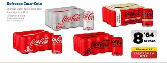 AhorraMas Refresco coca-cola oferta