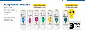 AhorraMas Champú pantene nutri pro-v oferta