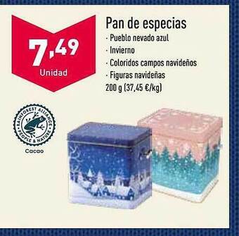 ALDI Pan de especias oferta
