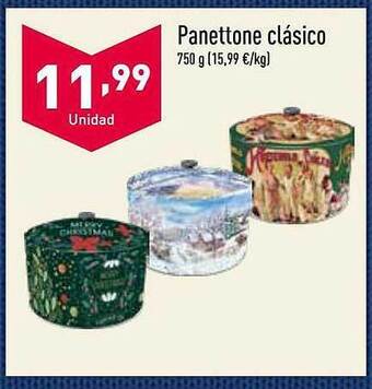ALDI Panettone clásico oferta