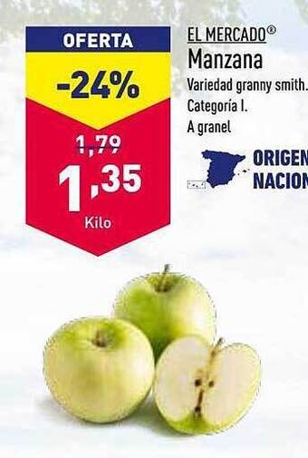 ALDI El mercado manzana oferta
