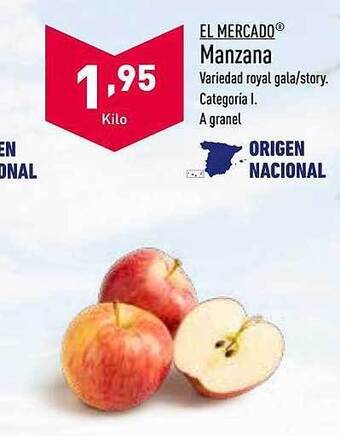 ALDI El mercado manzana oferta