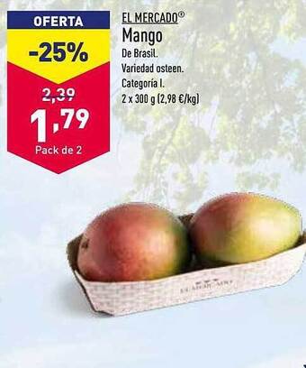 ALDI El mercado mango oferta