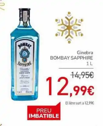 Ginebra bombay sapphire