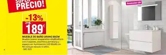 Bricoking Mueble de baño urano 80cm oferta