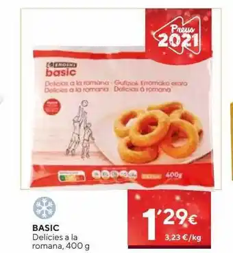 Caprabo Basic delicies a la romana oferta