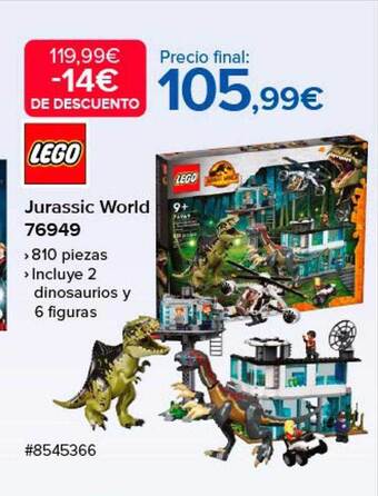 Costco Lego jurassic world oferta